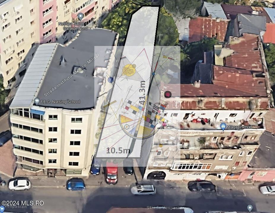 VESPASIAN - GARA DE NORD - , TEREN CONSTRUCTII 400 MP! - Poză 6