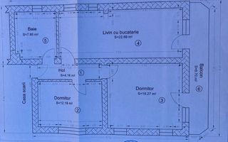 Apartament cu 3 camere in Turnisor, mobilat si utilat- curte privata - Poză 5