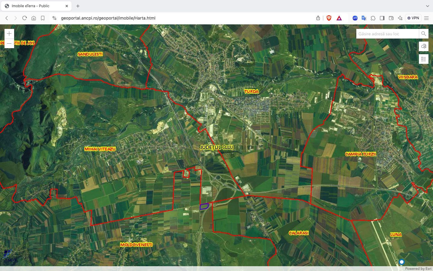 Teren Intravilan Bădeni - Turda 78.349 mp cu acces la Autostrazile A3 si A10 - Poză 7