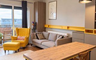 Apartament elegant cu 3 camere și terasă în Bună Ziua - Poză 2