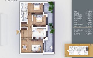 Decomandat 2 bai Metrou Teclu Ikea 8 minute Finisaje moderne Finalizat - Poză 8