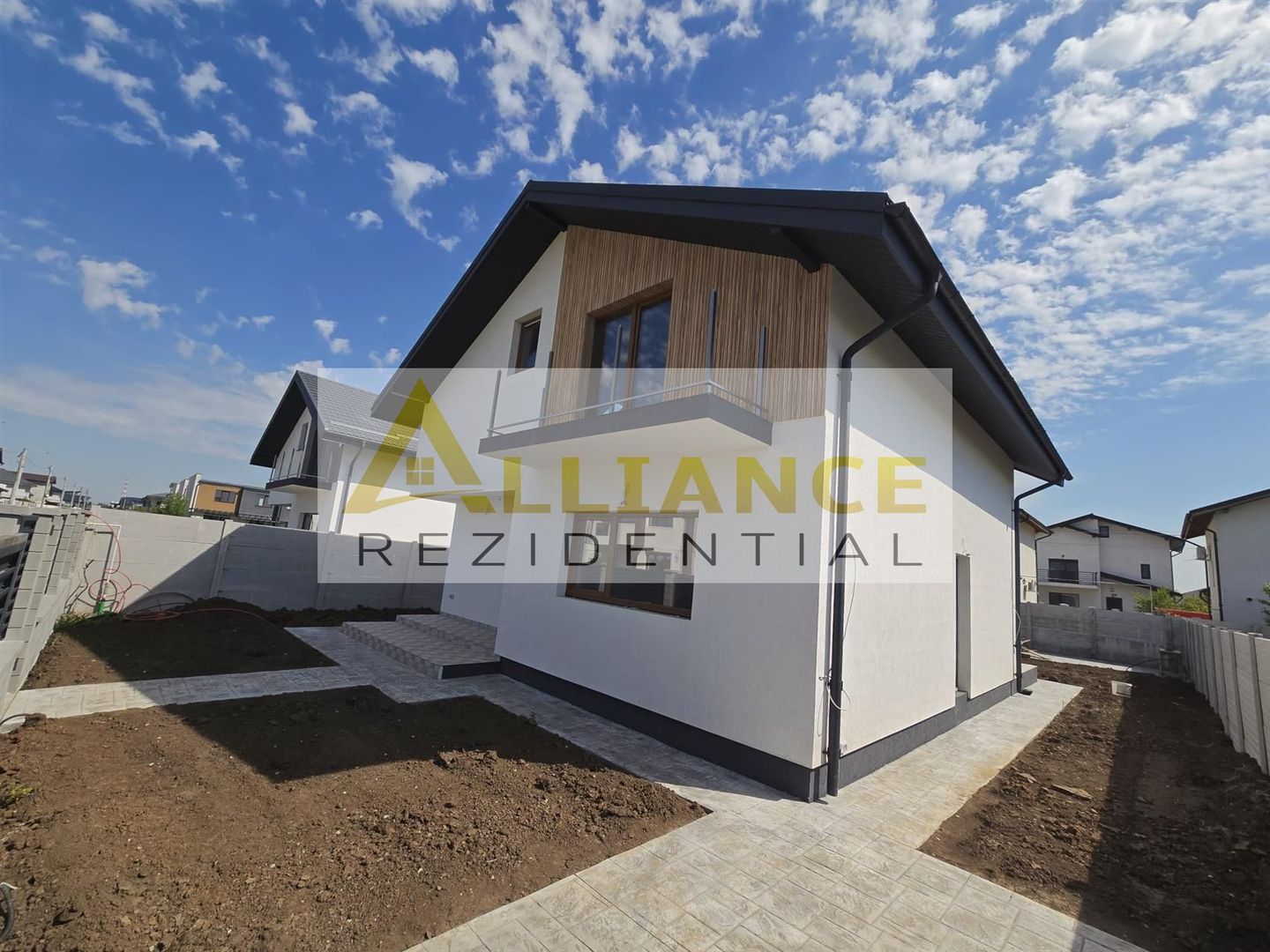 Vila individuala- 5 camere- cartierul nou- 401mp teren - Poză 1