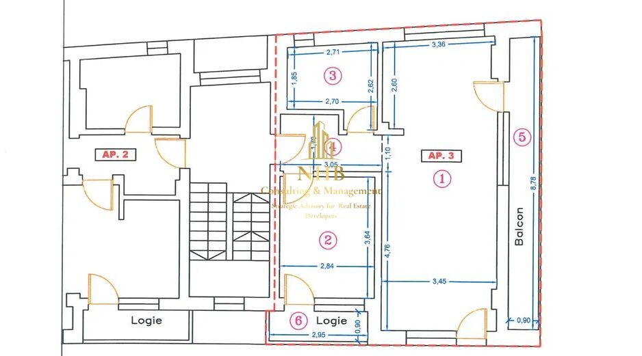 Apartament 2 Camere Modern cu Terasă și Balcon în Zona Barbu Văcărescu - Poză 7