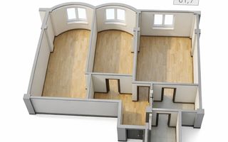 Vânzare, apartament, 2 camere, strada Nicolae Titulescu, Botanica - Poză 1