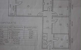 Apartament 3 camere decomandat, parter inalt, zona Mircea cel Bătrân, Iași – renovat - Poză 4