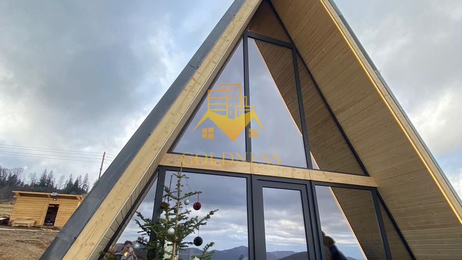 Afacere la cheie! Minicomplex 2 cabane A-frame, teren 1250mp, Vladeasa - Poză 8