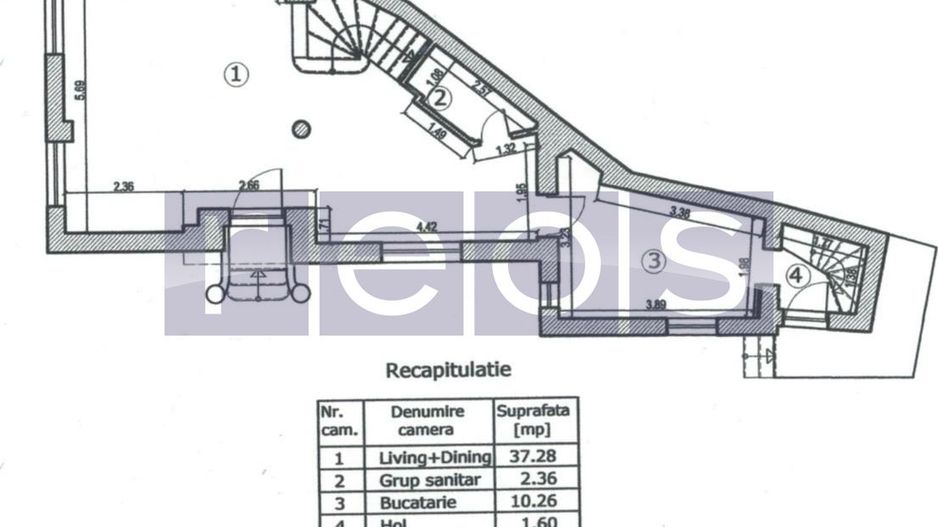 INCHIRIERE SPATIU BIROURI D+P+2 | ZONA IANCULUI - Poză 4