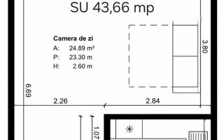 Apartamente cu o camera/40-44 mp/IMOBIL NZEB/TVA INCLUS. - Poză 6