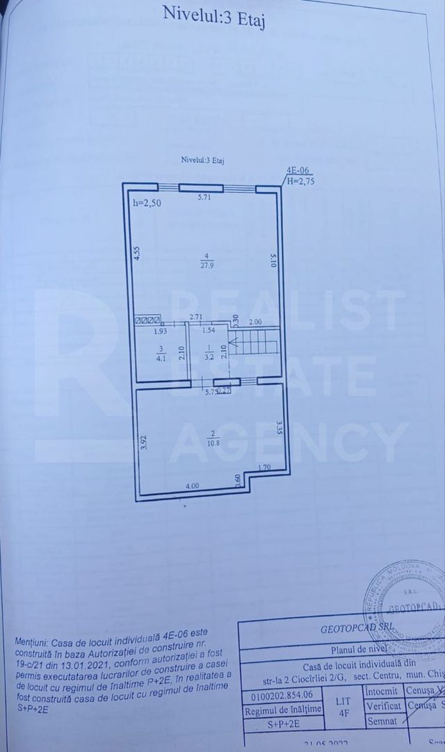 Vânzare, townhouse, 3 nivele, 4 camere, str. Ciocârliei, Telecentru - Poză 26