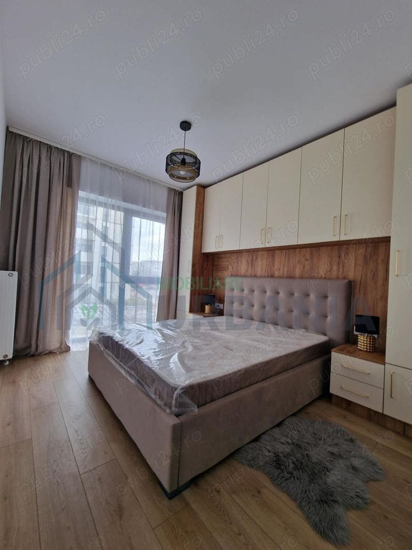 Apartament 2 camere open space, mobilat, utilat, cu aer condiționat și loc de parcare – Silk District, Iași - Poză 3