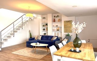 Penthouse pe 2 niveluri l 160 mp utili l terase 75 mp l parcare l B. Z - Poză 1