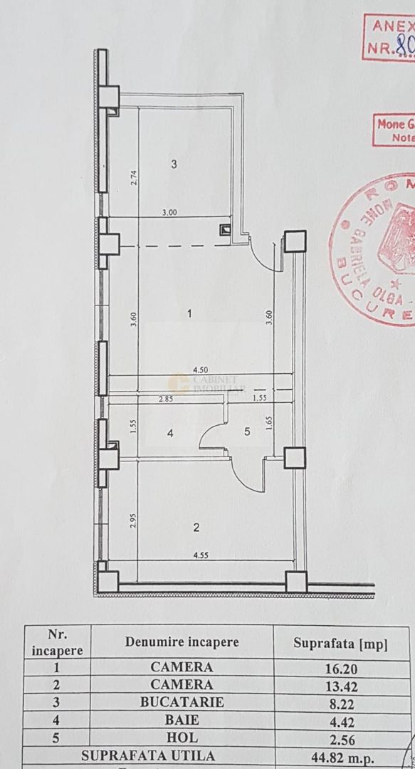 2 Cam ~ 1 Decembrie _ Pallady ~ Demisol inalt luminos ~ 45mp - Poză 5