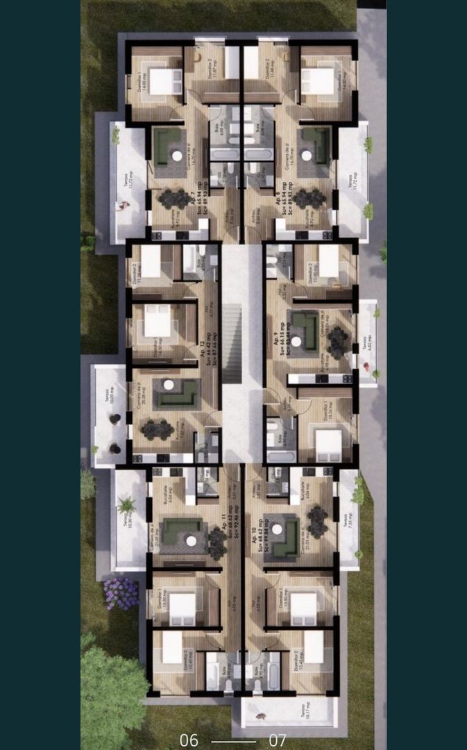 Apartamente noi cu 2 sau 3 camere zona semicentrala - Poză 6