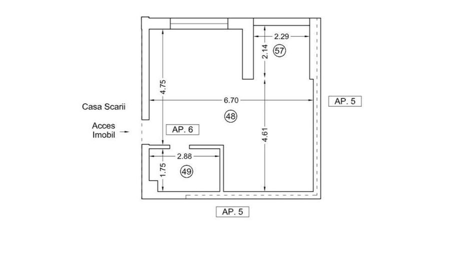 Vand garsoniera 52mp construiti complex BlueBike Porsche Pipera - Poză 6