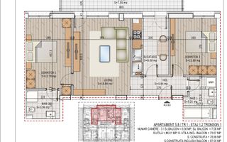 Metrou Nicolae Teclu - Etaj Intermediar - Dezvoltator - Schiță 2