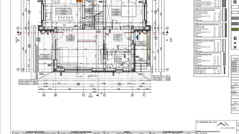 Nou pe piață | case cu 500 teren | ansamblu nou construit - Schiță 9