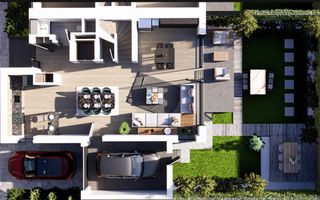 Vila SMART_Moderna_LUX**6 camere**Lift interior// Duplex**P+2//Pipera - Poză 49