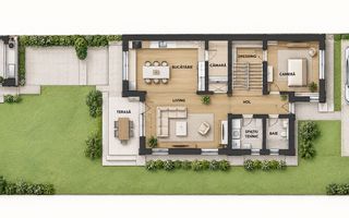 Casa individuala NZEB, 5 camere, 3 bai, P+ET+POD, Someseni - Poză 6