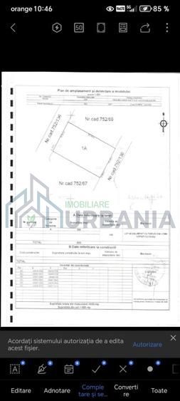 Teren intravilan Hlincea Cetățuia, str. Mânăstirii, 658 mp, deschidere la 2 străzi - Poză 3