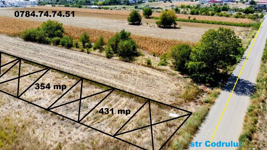 Teren pe str Codrului - comuna Berceni - Poză 1