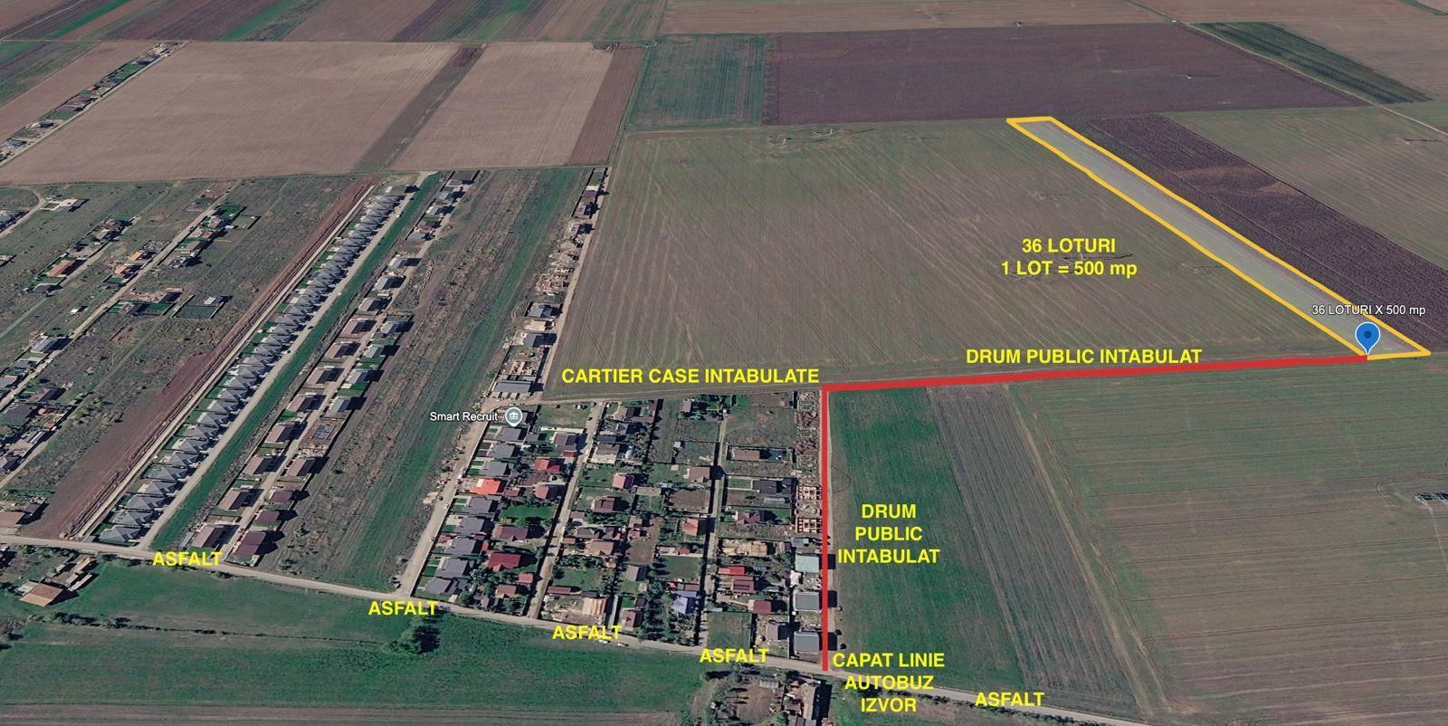 Loturi Teren Izvor – 500 MP | Preț începând de la 8.990 € - Poză 2