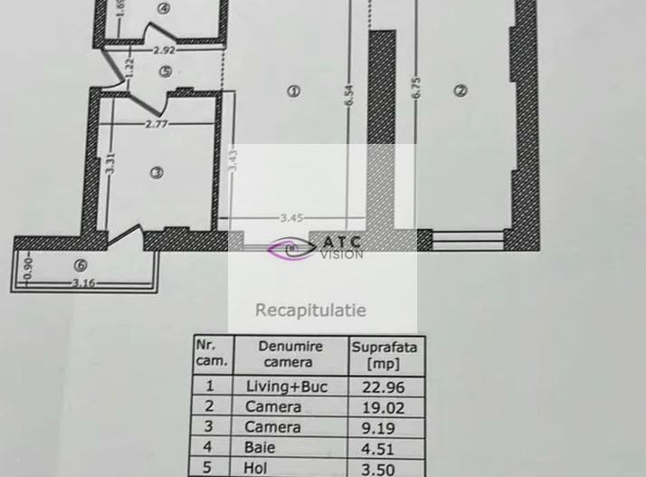 Apartament 3 camere - Soseaua Viilor -Sweet Green Residence - Poză 7