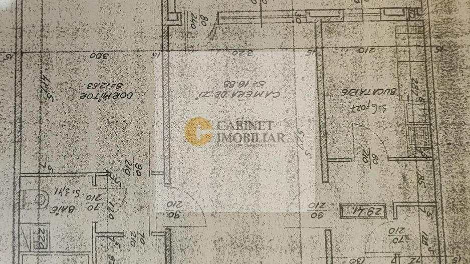 2 Camere-51MP | 2 Lifturi | Balcon Mare-8MP | M Romancierilor la 2 min - Schiță 7