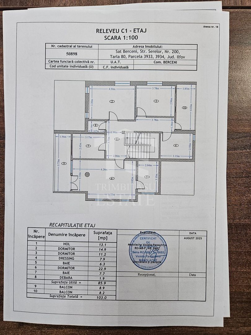 Berceni Vila Individuala cu Teren de 1000 mp si Iaz - Schiță 43