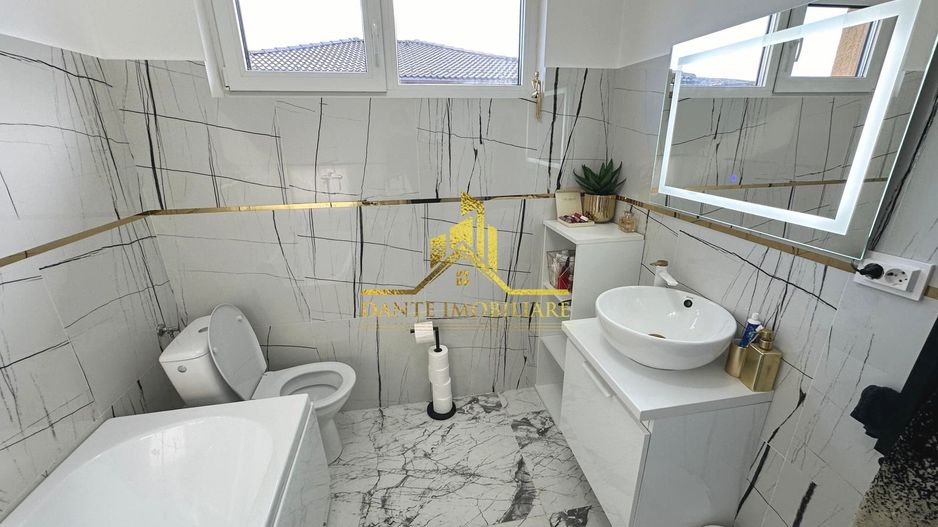 Casa individuala, 5 camere, mobilata lux, utrafinisata, Chinteni - Poză 31