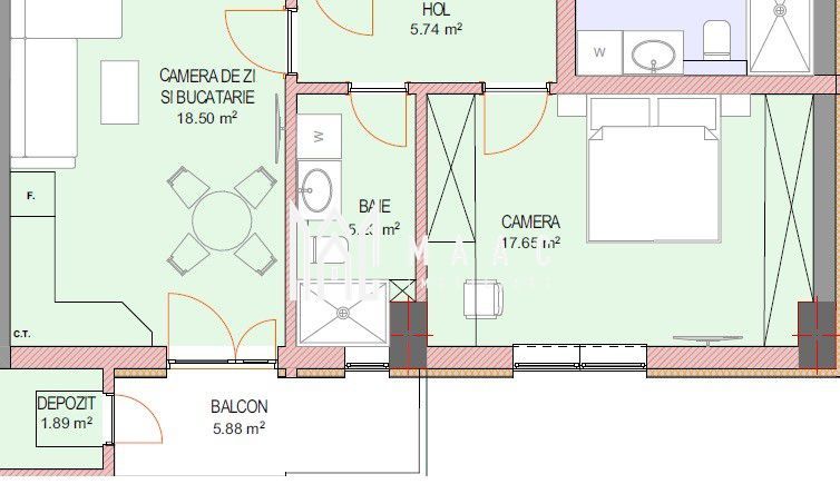 Apartament 2 Camere I Doamna Stanca I 0% Comision I La Cheie - Poză 5