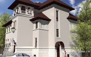 Vila cu arhitectura deosebila de vanzare- Primaverii- televiziune - Poză 4