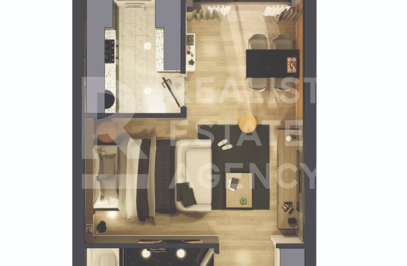 Vânzare, studiou 1 cameră tip C, Hils Brauner, București - Poză 2