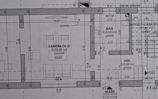 Casa Individuala 165 mp in Grigorescu, ideala pentru locuit sau firma - Schiță 14