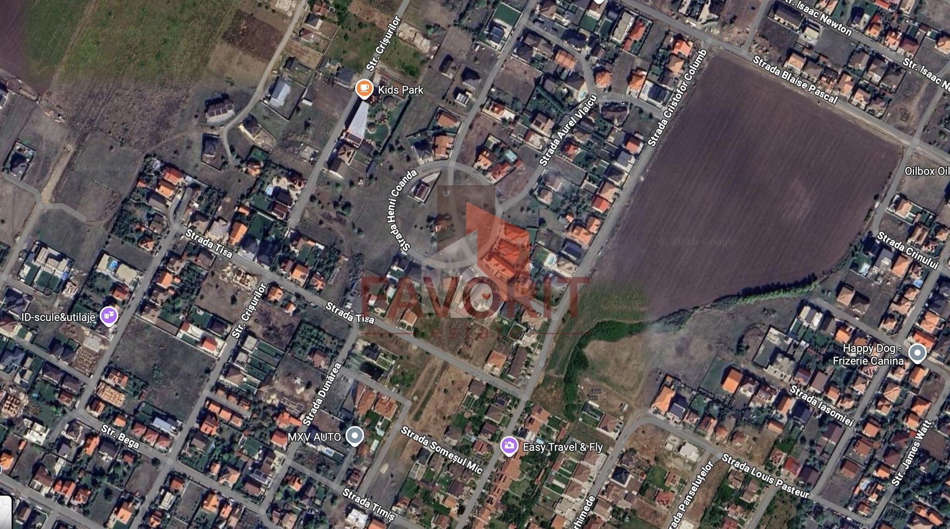 Teren 1000mp. Acces asfaltat. Toate utilitatile publice - Poză 4