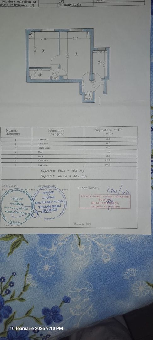 Ap 2 cam mobilat/utilat, complet renovat- etaj 2-bloc 6 etaje - Poză 22
