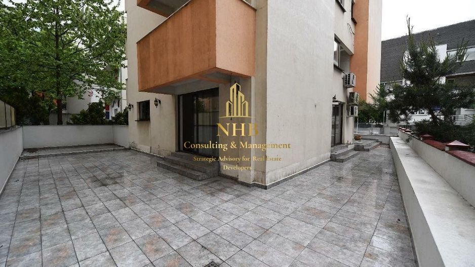 Apartamanet de vanzare - 3 camere - parter - terasa 110 mp - PARCARE -HERASTRAU - Poză 7