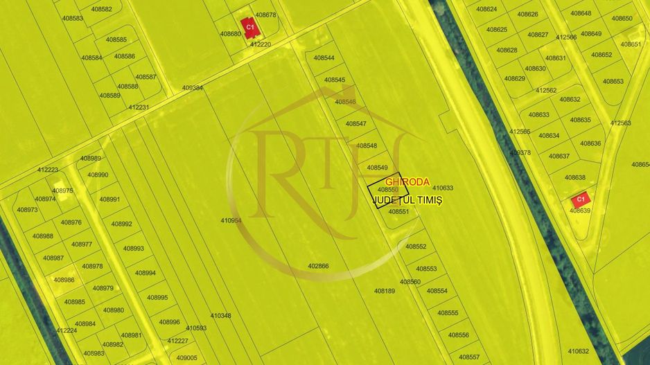 Vand teren intravilan pentru constructie casa in Ghiroda - Poză 1