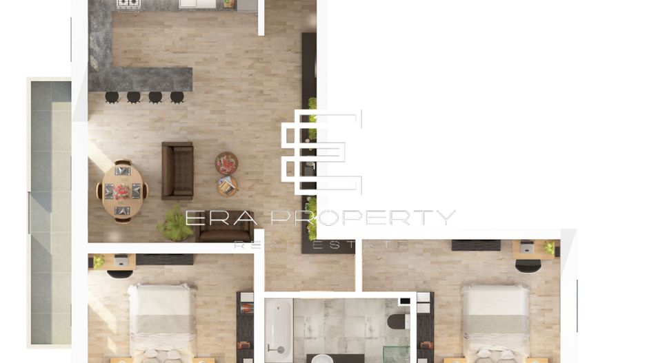 Apartament 3 camere 73 mp , Doamna Stanca, Selimbar - Schiță 13