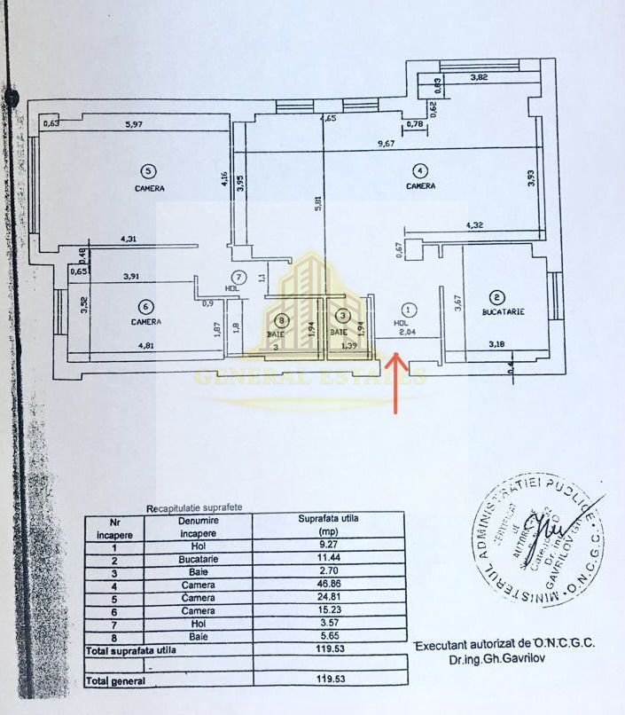 Vânzare apartament în bloc nou - 3 camere, 120 m.p. - Tătărași - Poză 2