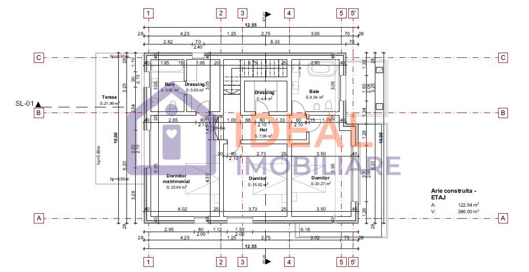 Teren intravilan 720mp cu autorizație, zona bazinul de apă - Schiță 11