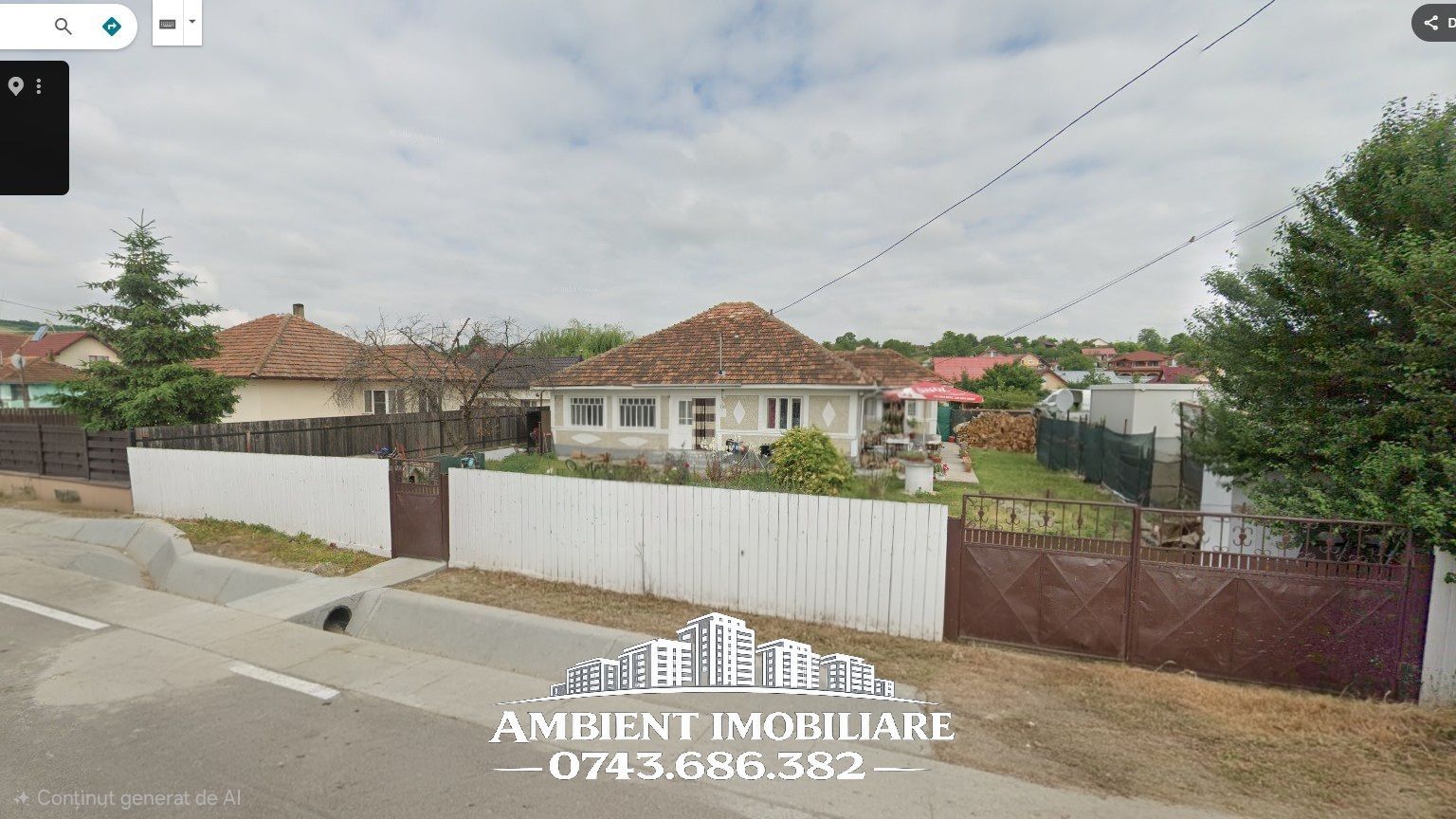 CASĂ individuală cu teren 1.040 mp, zona SATU-NOU, la 5 km de VASLUI; - Poză 3
