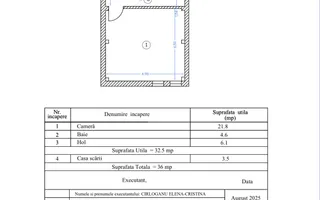 OPORTUNITATE ‖ CASĂ INDIVIDUALĂ ‖ PARCUL CĂLIN OTTOI ‖  RENOVATĂ INTEGRAL - Schiță 14