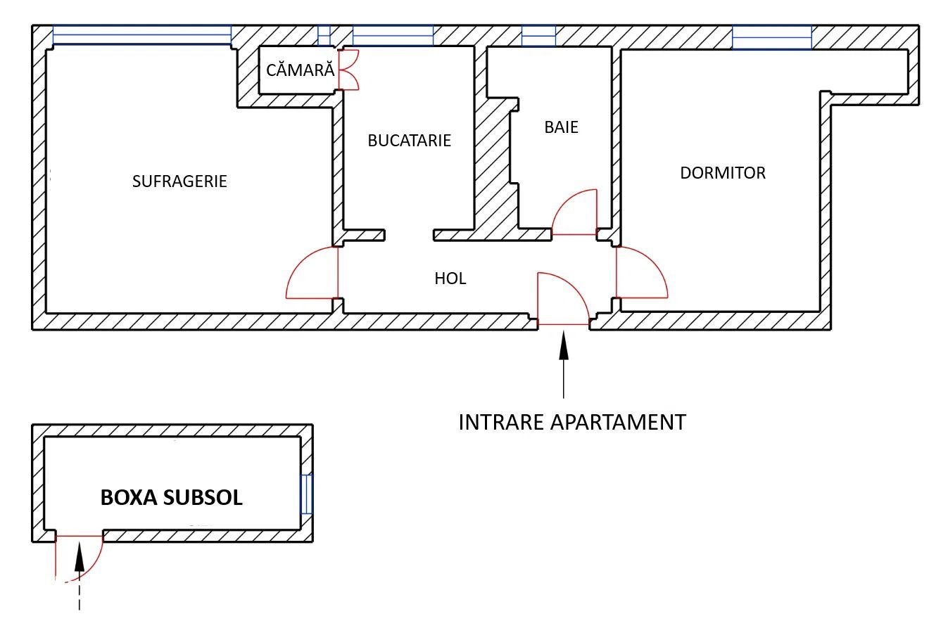 Apartament Renovat 2 Camere + Boxă 7 MP  Vedere Superbă spre Tâmpa - Poză 13