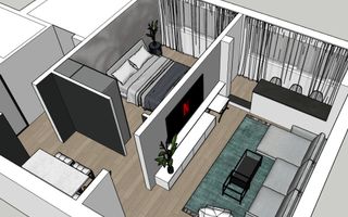 VANZARE 2 CAMERE | NOU RENOVAT | MOBILAT-UTILAT LUX | 54MP | COLENTINA - Poză 13