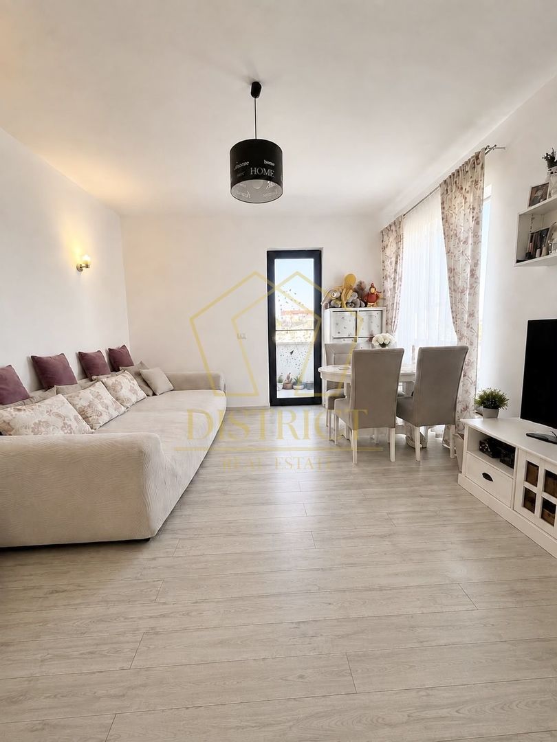 Apartament cu 2 camere si bucatarie inchisa, terasa de 17mp la etajul 2 in Giroc - Poză 5