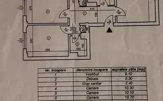 4 camere | centrală proprie | Metrou Timpuri Noi și Parcul Tinere - Schiță 15