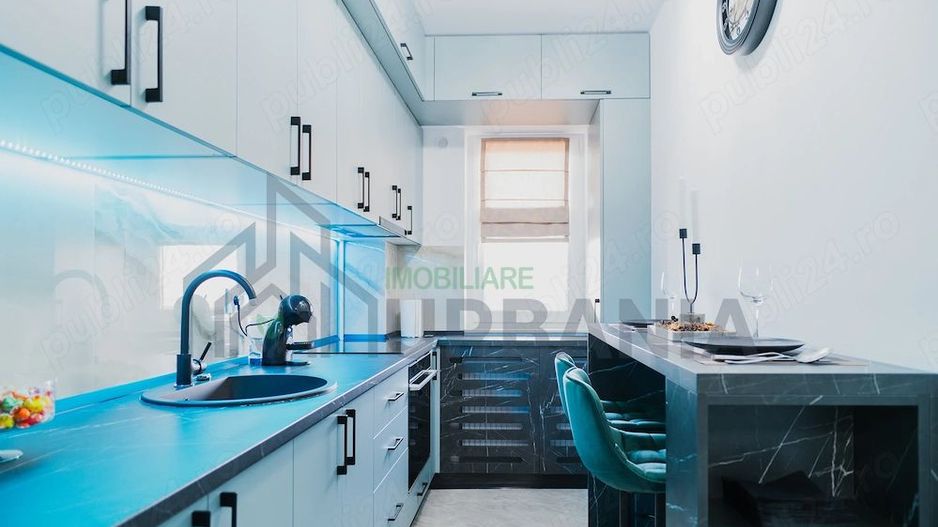 Apartament 1 cameră, 40 mp, mobilat modern, loc de parcare inclus - Valea Lupului, Iași - Poză 4