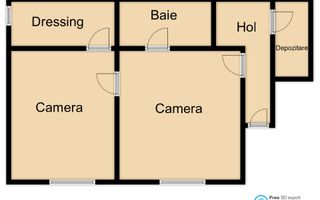 Apartament cu 2 camere in casa in Blumana, Brasov - Schiță 30