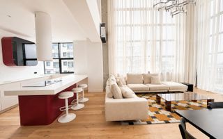 Loft industrial spectaculos | Design contemporan | Floreasca - Poză 1