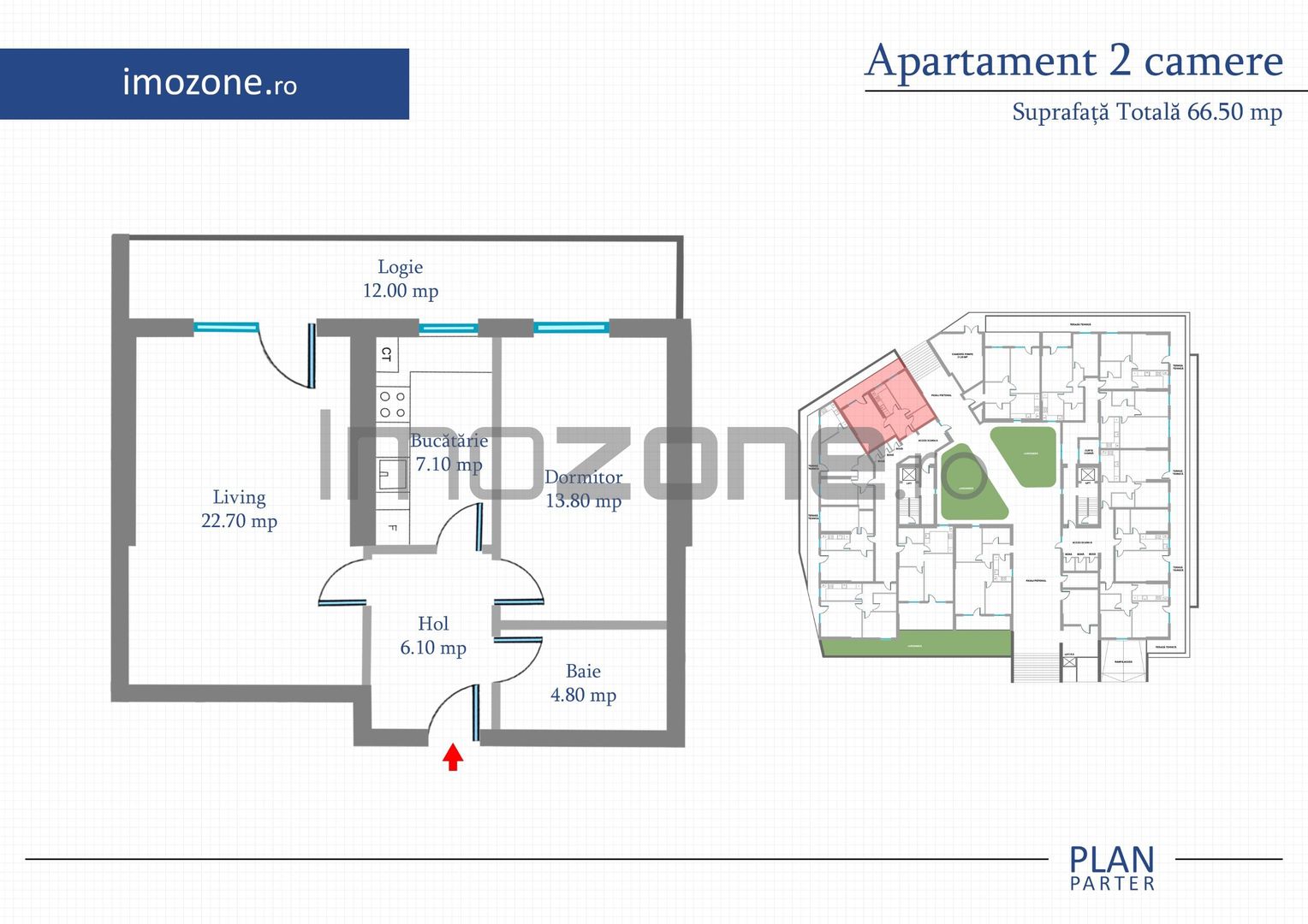 Apartament 2 Camere | 65 mp | Bloc Nou | Metrou Pacii / Preciziei | Militari - Poză 20